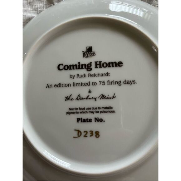 Danbury Mint Collectors Plate Vintage - Picture 2 of 10